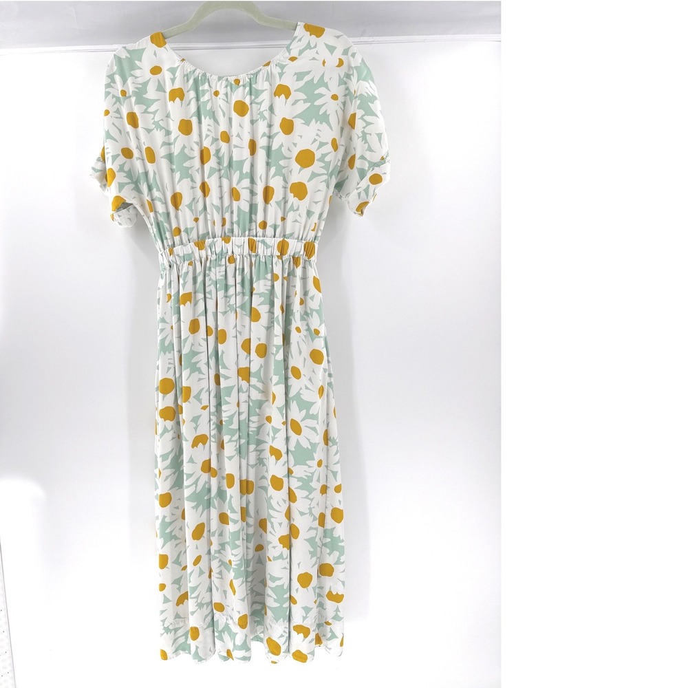 Madewell Midi Dress with Daisy Print